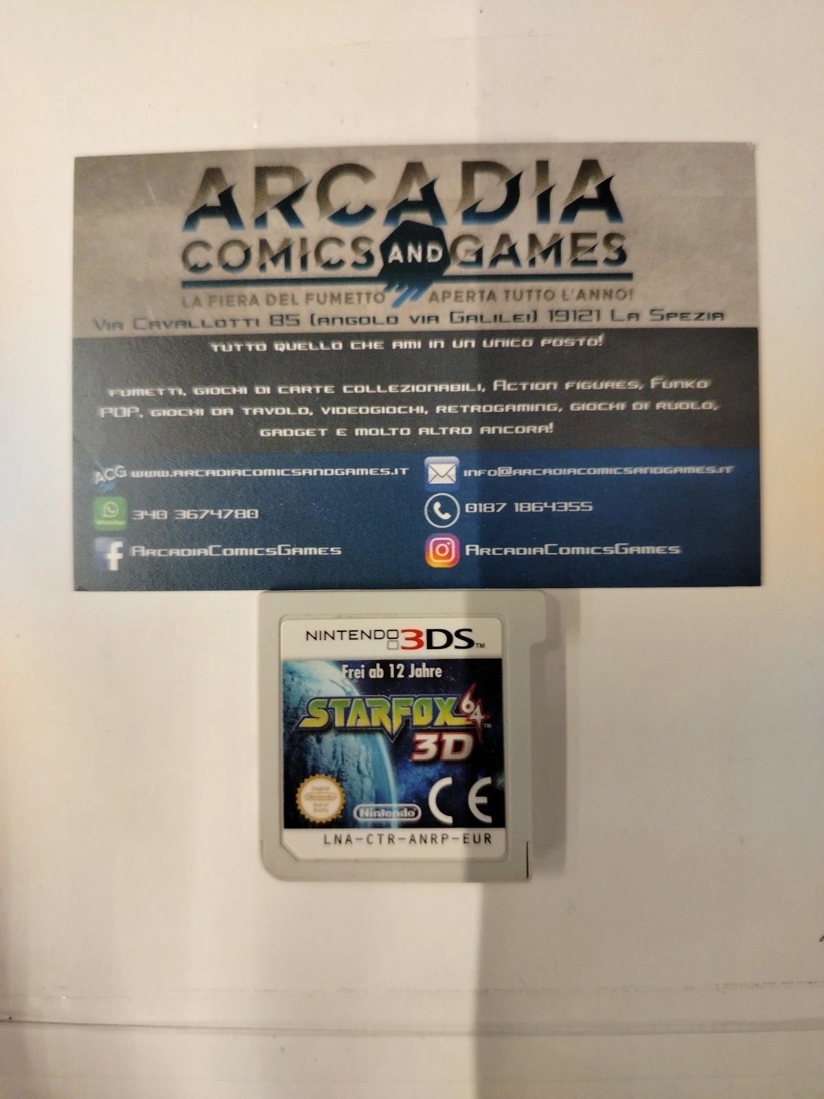 Starfox 3D 3DS Nintendo Solo Cartuccia